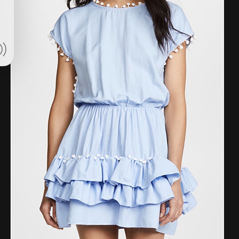Shopbop Pom Pom Open-back Dress